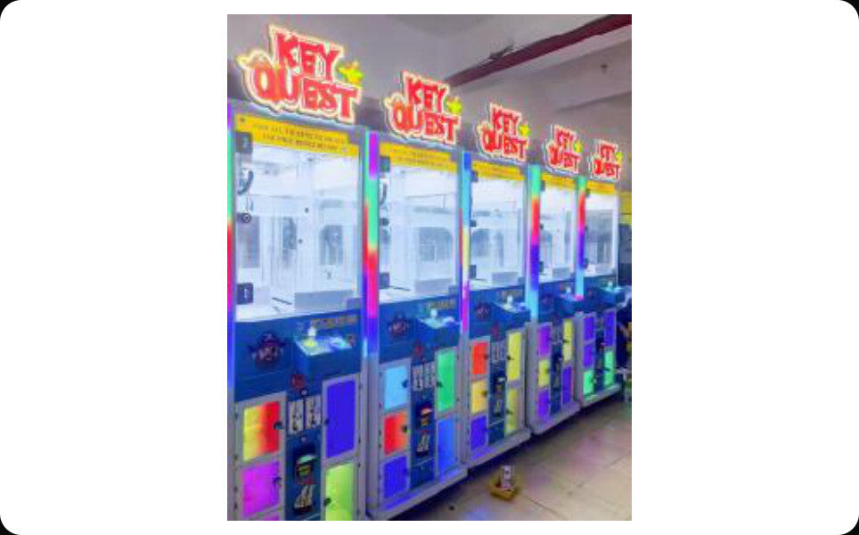 24" Claw Machine - KEY QUEST arcade equipment product image