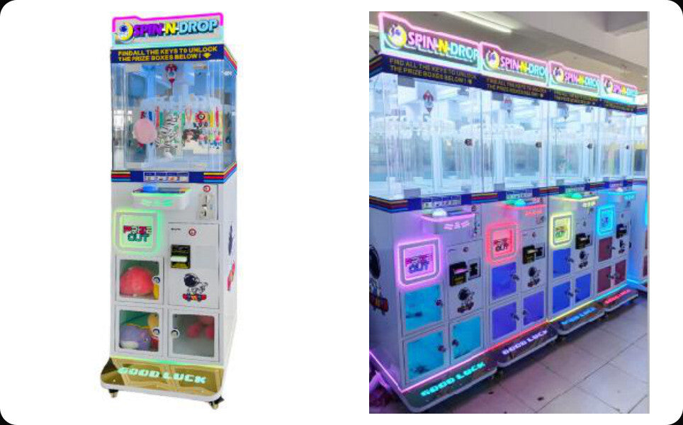 SPIN-N-DROP(30 Clips) arcade equipment product image