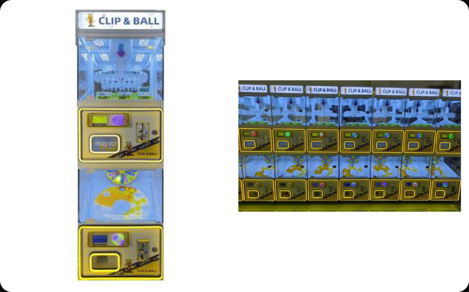 Clip & Ball arcade equipment product image