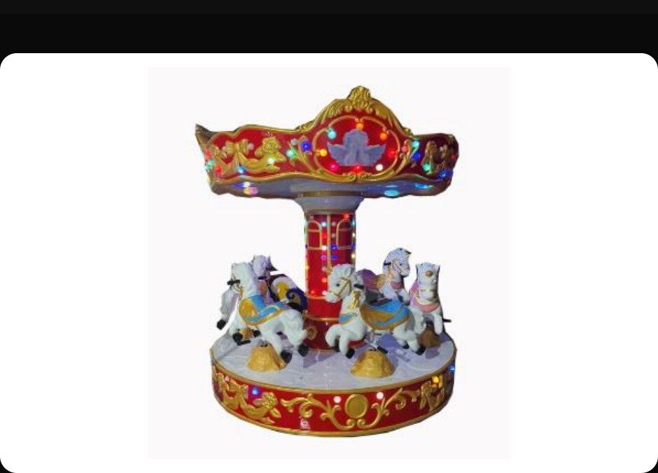 Golden Angel Carousel arcade equipment product image