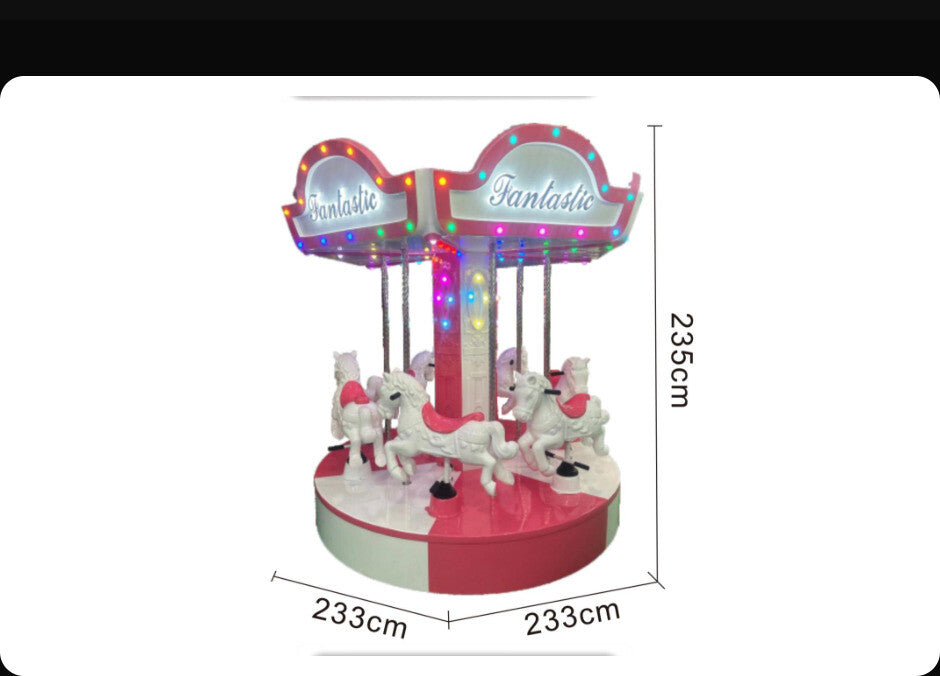 Pink Carousel arcade equipment product image