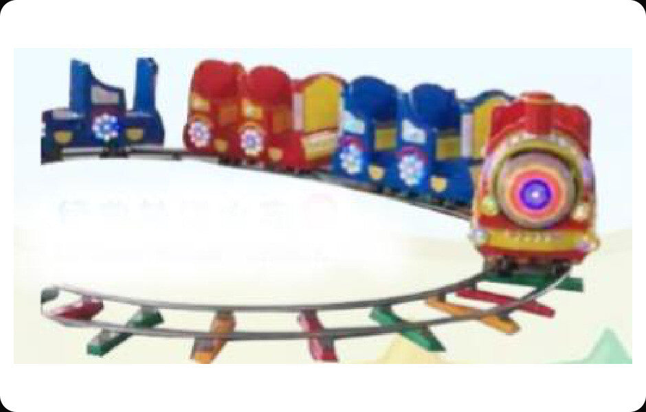 Classic Train on the Track arcade equipment product image